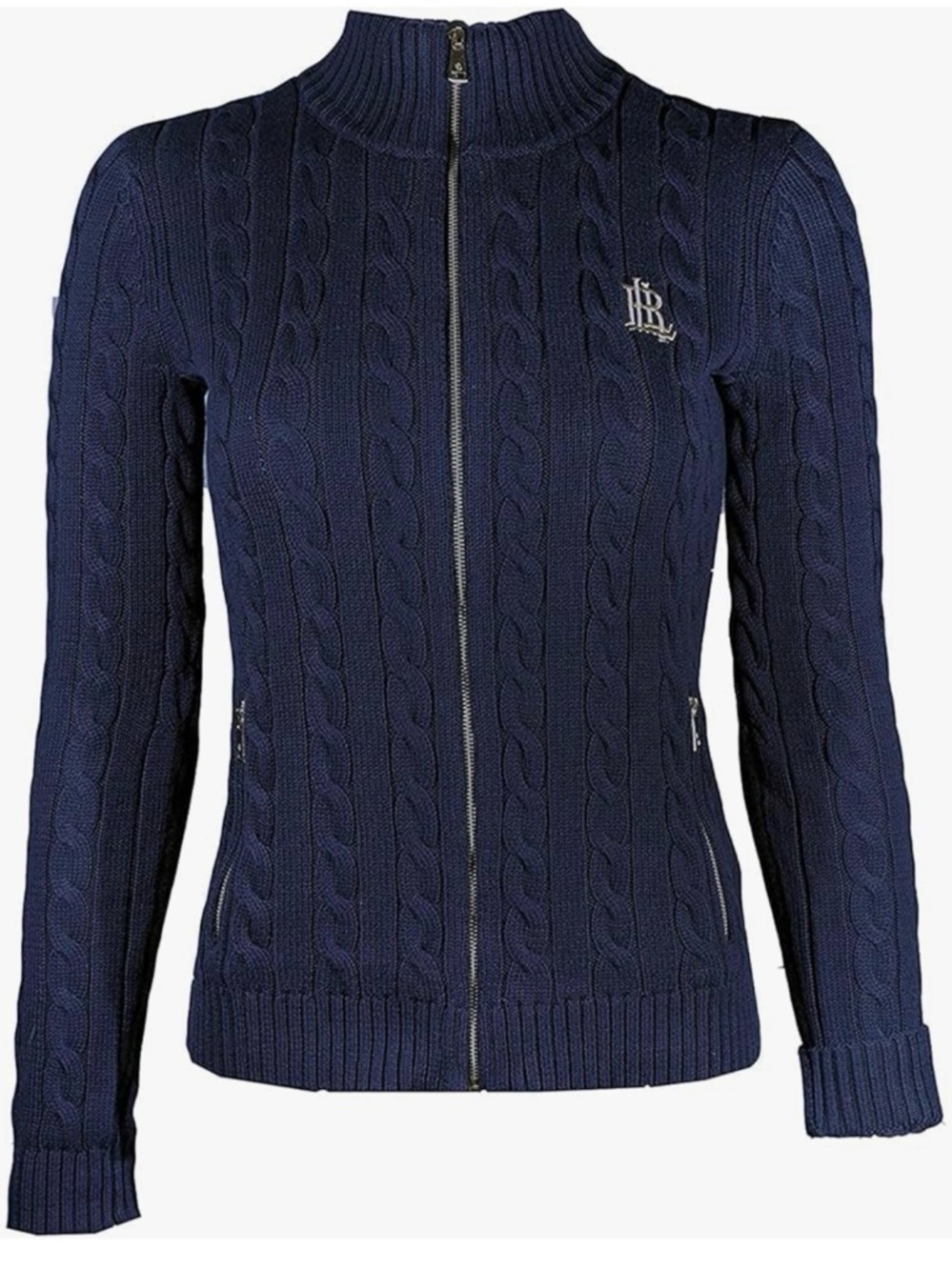 Ralph Lauren ‼️women Dark Blue Cable Knit Sweater